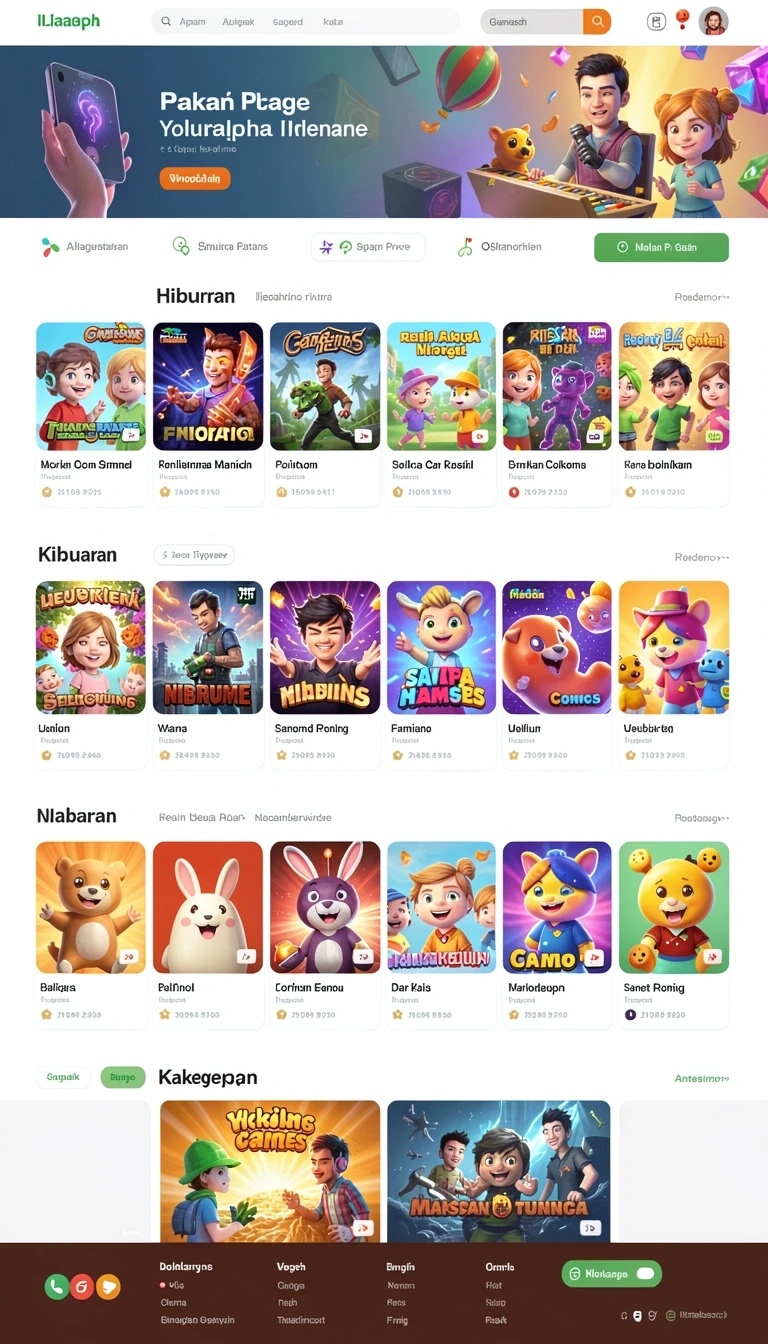 Beragam pilihan permainan menarik dalam aplikasi Review Aplikasi atom138 Versi Terbaru.